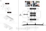 Zestaw dopasowujący-KIT CRUZ 935-526 do AUDI A3 Sportback 2013- z relingami zintegrowanym.