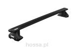 Bagażnik dachowy Toyota C-HR, 5dr 2017-->. Bagażnik Thule Evo WingBar 7105-71132-5048, czarne belki 127cm.