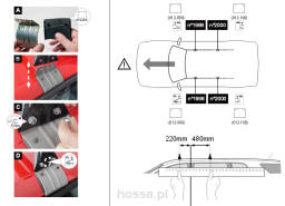 Zestaw dopasowujący-kit CRUZ 935-703, Honda Odyssey 5d MPV 2008-