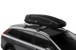 Box na bagaż - narty Thule Force XT Sport czarny mat. Wymiary: 190 x 63 x 42,5 cm. Pojemność 300l