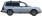 Bagażnik  dachowy WhispBar Flush S6/K441: SUBARU Forester 5d SUV 2008-2012 z punktami