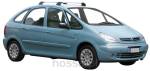 Bagażnik  dachowy WhispBar Flush S3/K369: CITROEN Xara Picasso 5D MPV 1999-2009