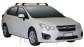 Bagażnik  dachowy Yakima Flush S26/K368: SUBARU Impreza 5d 2012-> z fabrycznymi punktami