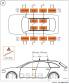 Zestaw dopasowujący-KIT CRUZ 935-570  Volvo V60 kombi 2010-2018/ V60 Cross Country 2015-->