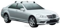 Bagażnik  dachowy Yakima Flush S27/K621:  Mercedes S-klasa 2005-2013