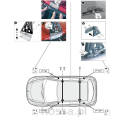 Zestaw dopasowujący-kit CRUZ 935-420, RENAULT Clio 3d hatchback 2005-2012