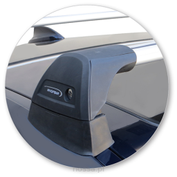 Bagażnik  dachowy Yakima Flush S5/K513: CITROEN C5 sedan 2008-